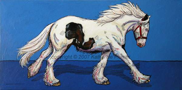 Gypsy Horse painting
